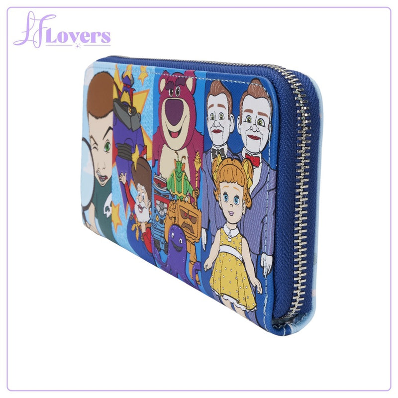 Load image into Gallery viewer, Loungefly Pixar Toy Story Villains Wristlet Wallet
