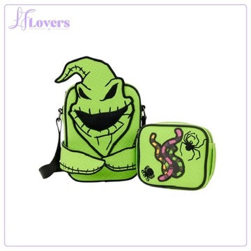 Load image into Gallery viewer, Loungefly Disney NBC Oogie Boogie Crossbuddies Bag - PRE ORDER - LF Lovers
