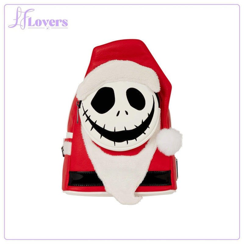 Load image into Gallery viewer, Loungefly Disney Nightmare Before Christmas Jack Skellington Sandy Claws Cosplay Mini Backpack - LF Lovers

