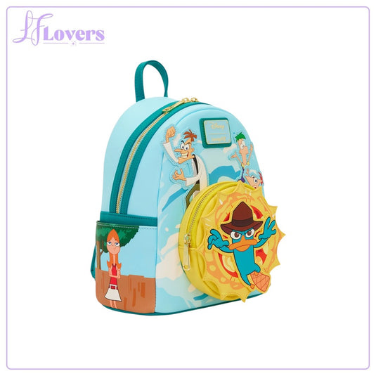 Loungefly Disney Phineas & Ferb Mini Backpack - PRE ORDER - LF Lovers
