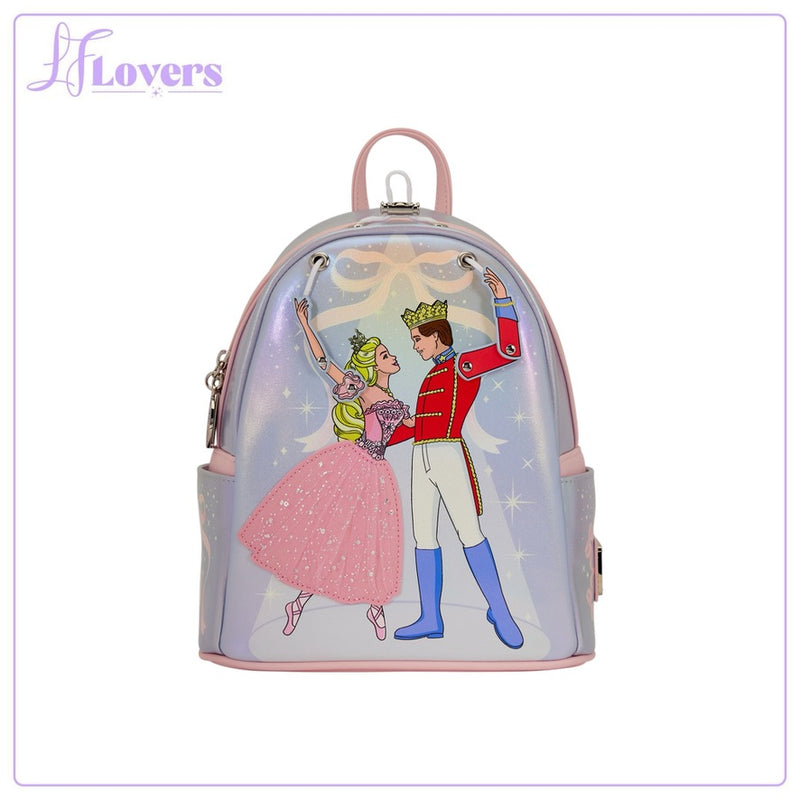 Load image into Gallery viewer, Loungefly Mattel Barbie Nutcracker Mini Backpack - Preorder - LF Lovers
