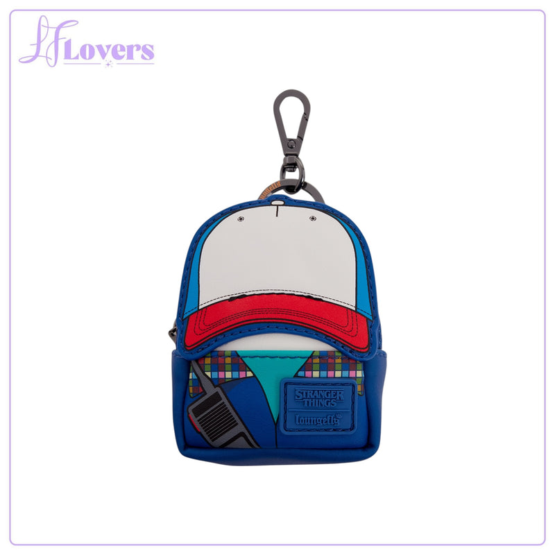 Load image into Gallery viewer, Loungefly Netflix Stranger Things 10th Anniversary Mystery Mini Backpack Keychain Charms
