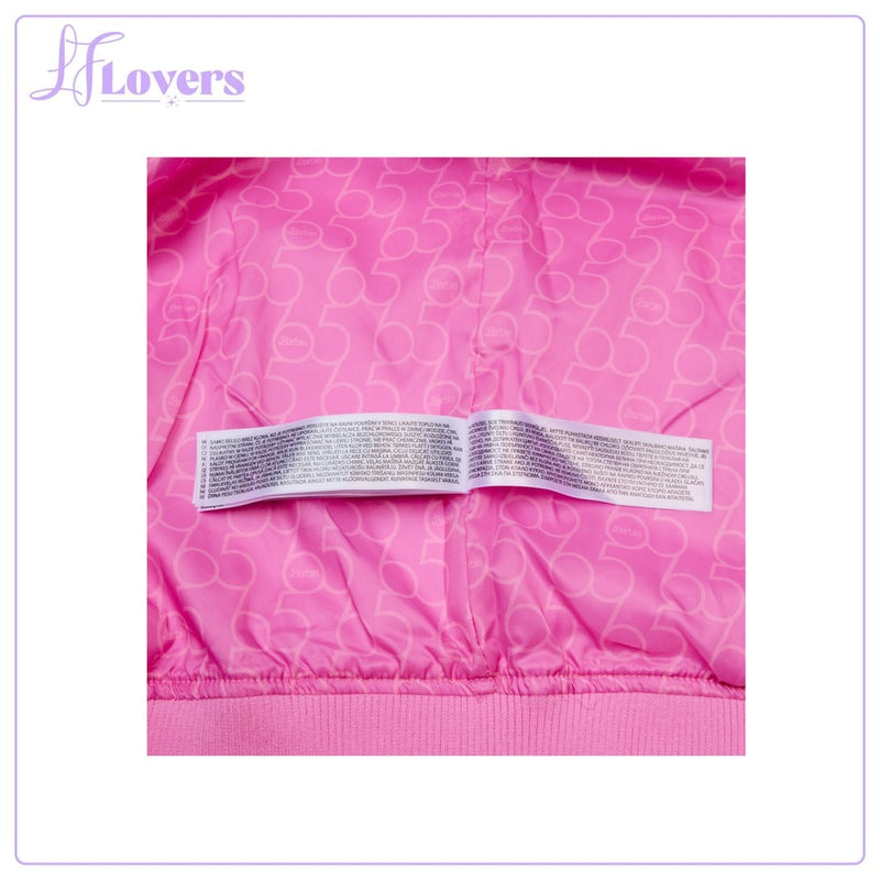 Load image into Gallery viewer, Loungefly Barbie 65th Anniversary Bomber Jacket
