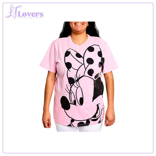 Loungefly Minnie Rocks The Dots Florals Unisex Tee