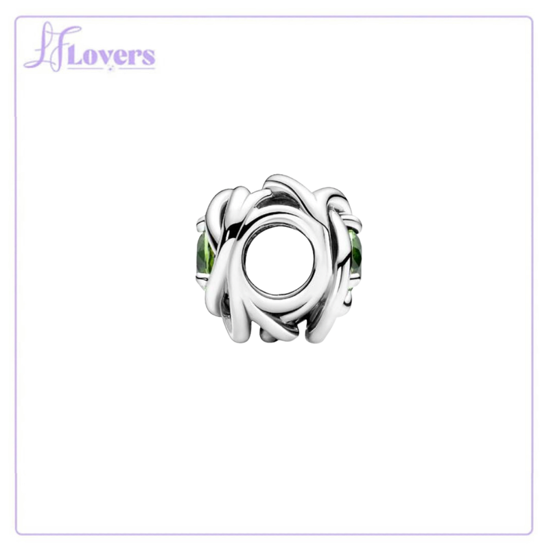 Load image into Gallery viewer, Pandora August Birthstone Eternity Circle Charm
