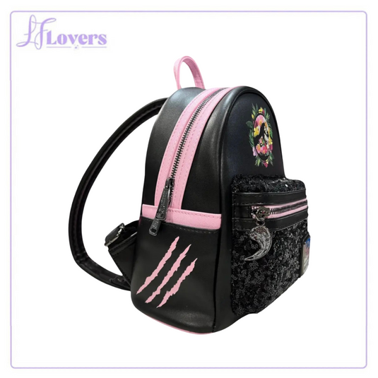 Loungefly Jurassic Park Sequin Pink Floral Mini Backpack LF Lovers