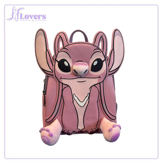 enlarge loungefly disney lilo & stitch heart angel mini backpack Loungefly Disney Lilo & Stitch Angel Figural Mini Backpack– LF Lovers