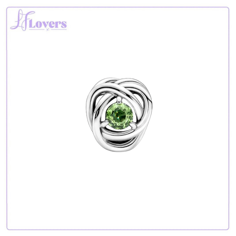Load image into Gallery viewer, Pandora August Birthstone Eternity Circle Charm
