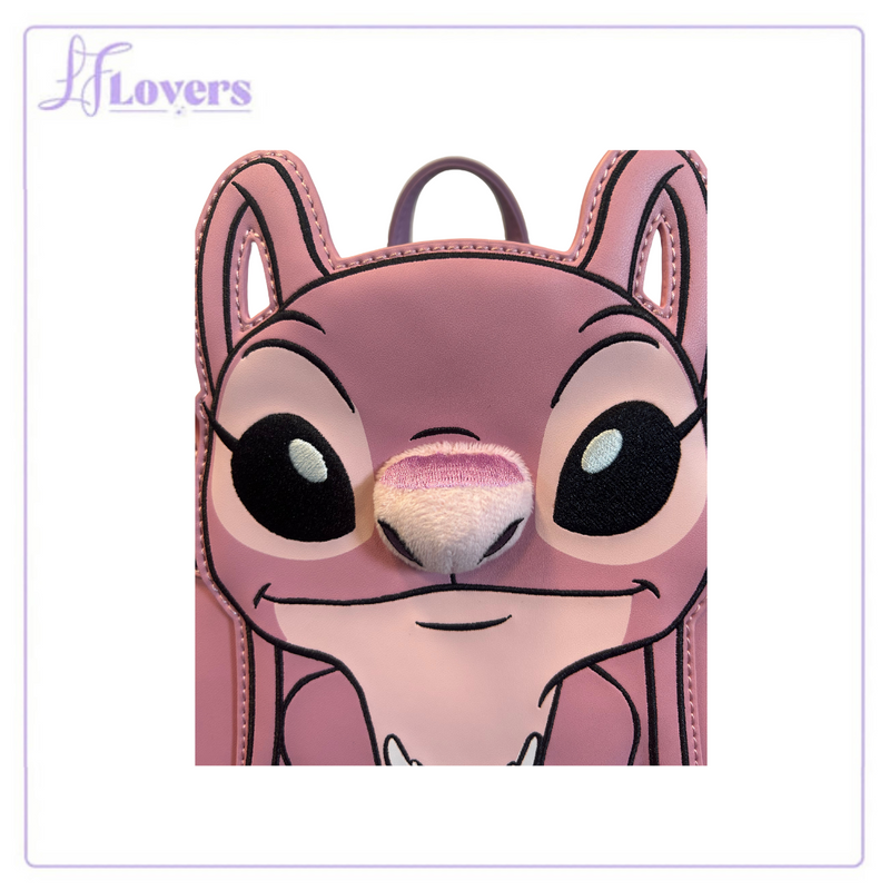 Load image into Gallery viewer, Loungefly Disney Lilo &amp; Stitch Angel Figural Mini Backpack - PRE ORDER
