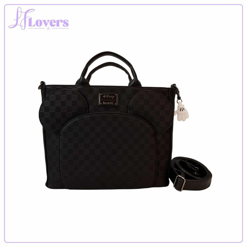 Load image into Gallery viewer, Loungefly Disney Mickey Ear Evergreen Convertible Tote Bag - LF Lovers
