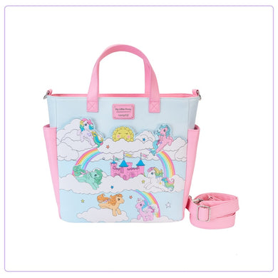 Loungefly Hasbro My Little Pony Sky Scene Convertible Tote Bag - PRE ORDER