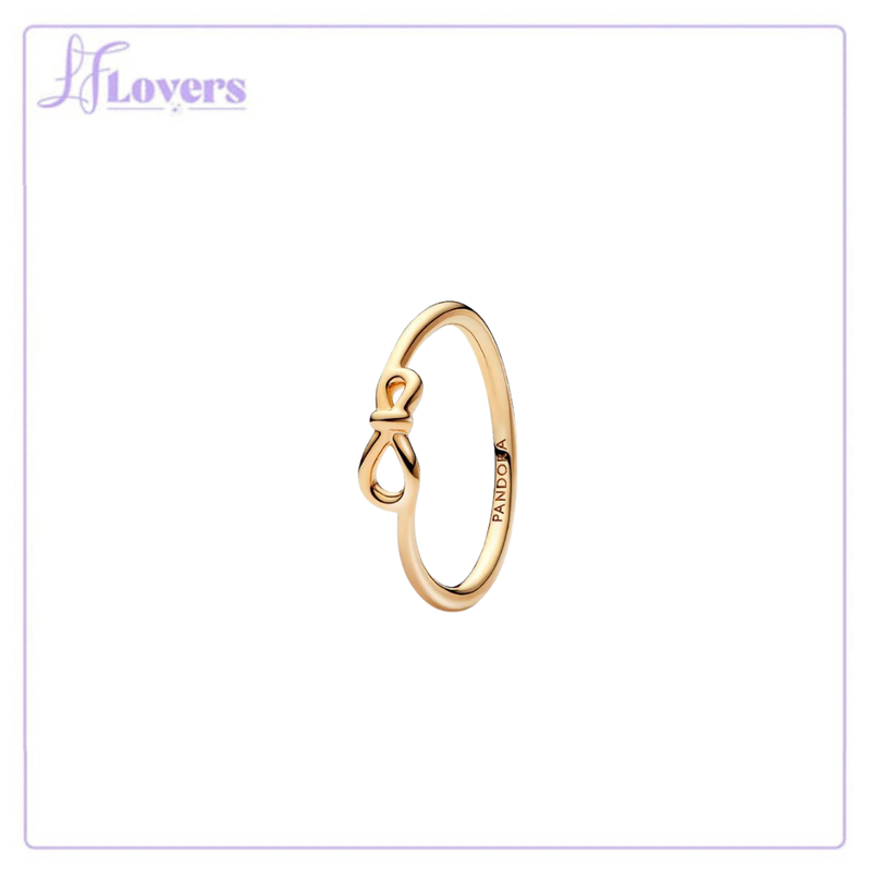 Load image into Gallery viewer, Pandora Infinity Knot Ring - Size 50
