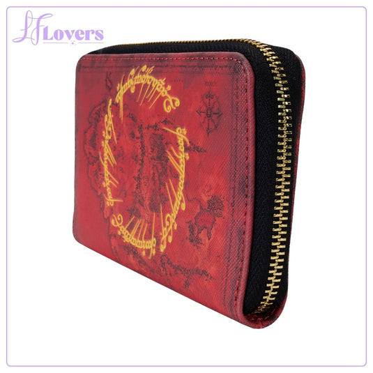 Loungefly Warner Brothers Lord of The Rings The One Ring Zip around Wallet - PRE ORDER - LF Lovers