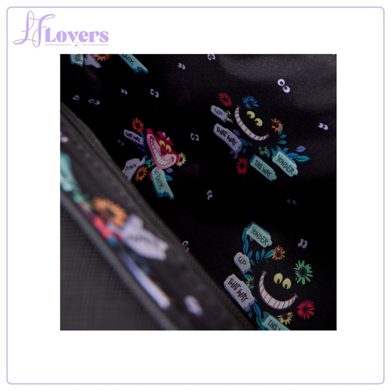 Load image into Gallery viewer, Loungefly Disney Alice In Wonderland Cheshire Cat Crossbody - PRE ORDER - LF Lovers
