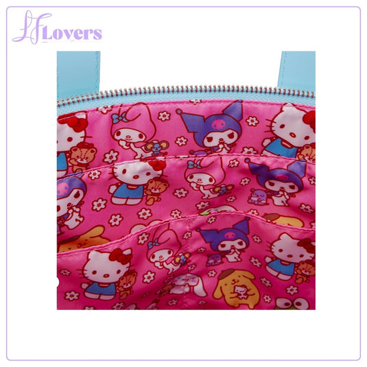 Loungefly Sanrio Cinnamoroll Sherpa Tote Bag With Coin Bag - LF Lovers