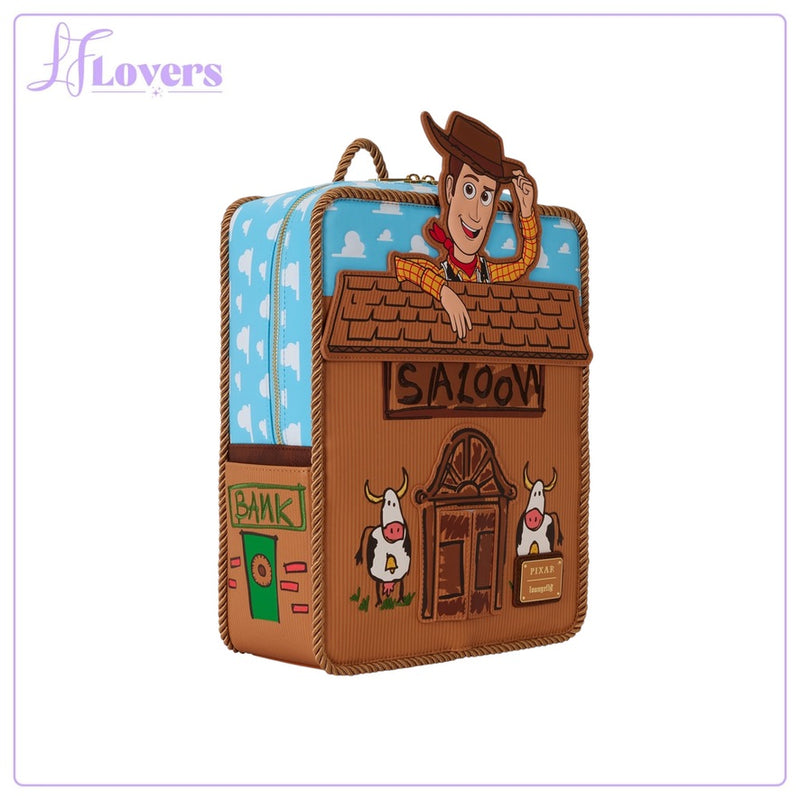 Load image into Gallery viewer, Loungefly Pixar Toy Story 30th Anniversary Woody Mini Backpack - PRE ORDER
