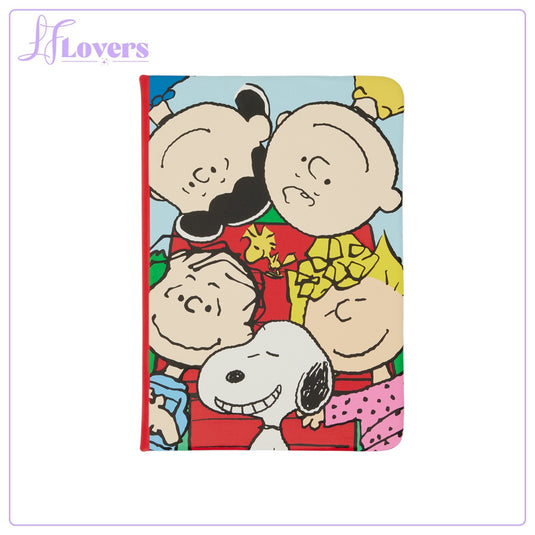 Loungefly Peanuts Snoopy And Friends Holiday Refillable Stationary Journal - PRE ORDER