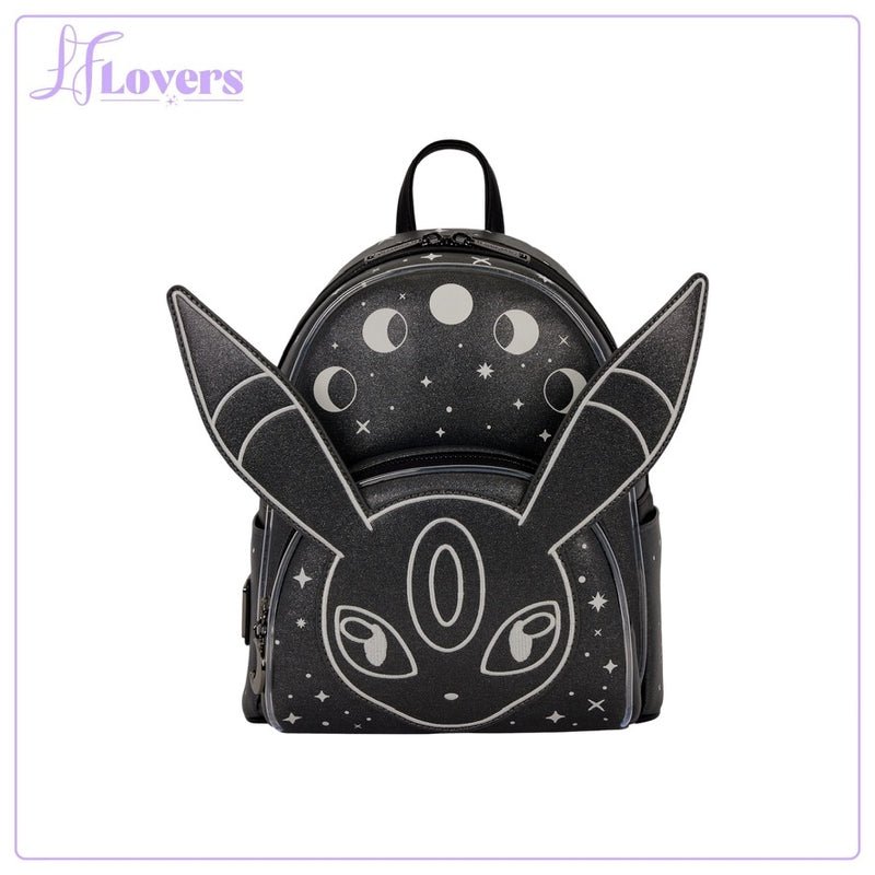 Load image into Gallery viewer, Loungefly Pokémon Umbreon Glitter Light Up Mini Backpack - Preorder

