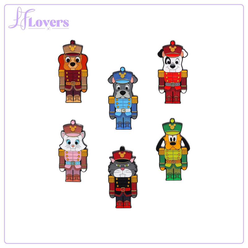 Load image into Gallery viewer, Loungefly Disney Animal Nutcracker Blind Box Enamel Pin - COMING SOON
