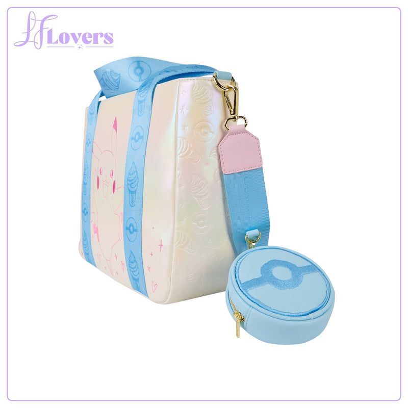 Load image into Gallery viewer, Loungefly Pokemon Pikachu Tote Bag With Coin Purse
