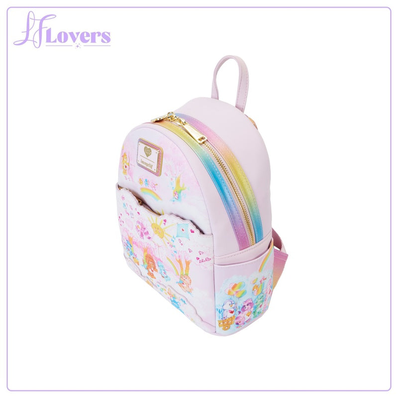 Load image into Gallery viewer, Loungefly Carebears Cousins Crew Mini Backpack
