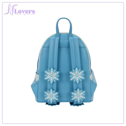 Loungefly Disney Frozen Elsa Glitter Sequin Cosplay Mini Backpack - PRE ORDER