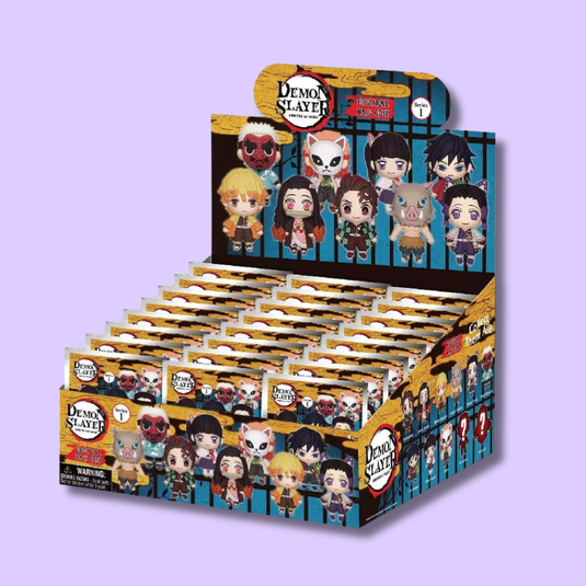 Demon Slayer Season 1 - Series 1 - 3D Foam Mystery Bag Clip - LF Lovers