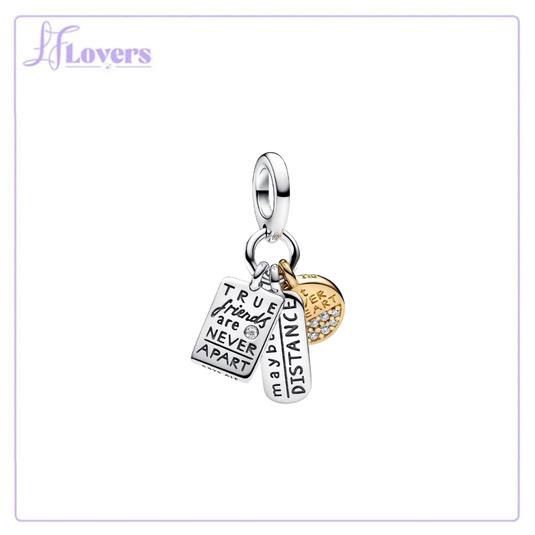 Pandora Friendship Triple Dangle Charm