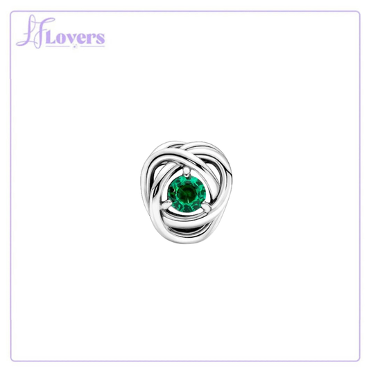 Pandora May Birthstone Eternity Circle Charm