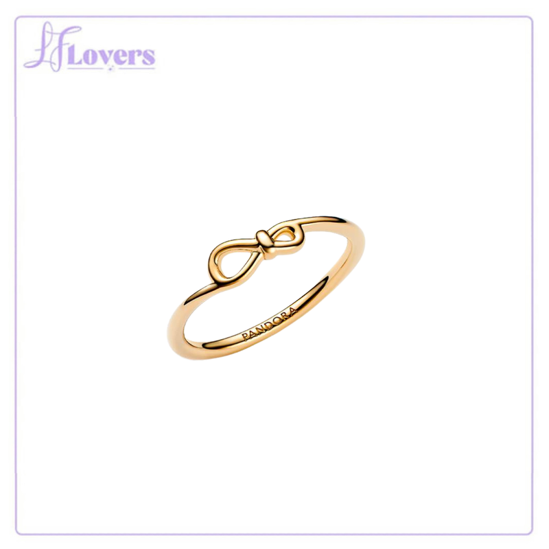 Load image into Gallery viewer, Pandora Infinity Knot Ring - Size 50
