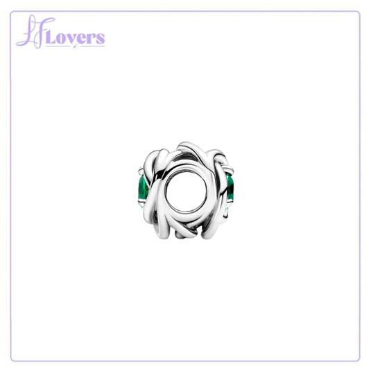 Pandora May Birthstone Eternity Circle Charm