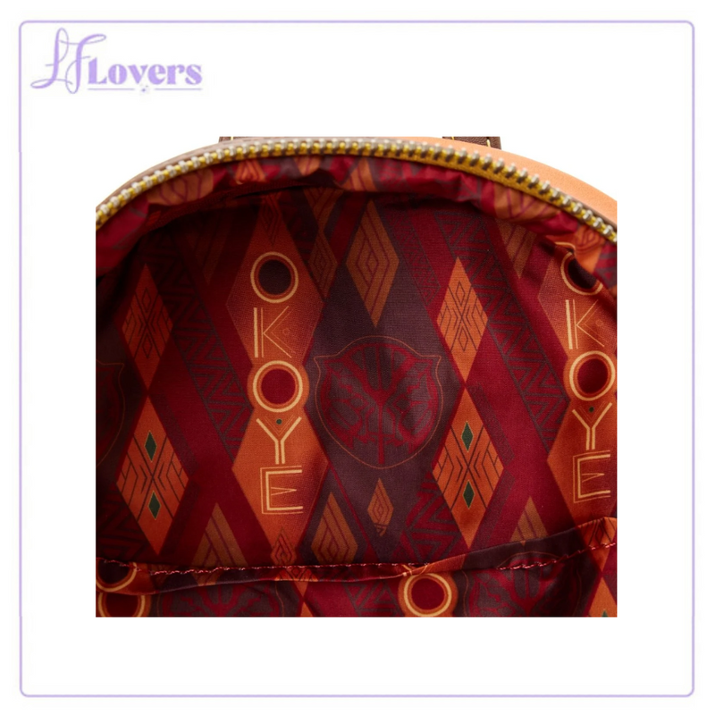 Load image into Gallery viewer, Loungefly Marvel Black Panther Okoye Cosplay Mini Backpack - LF Lovers

