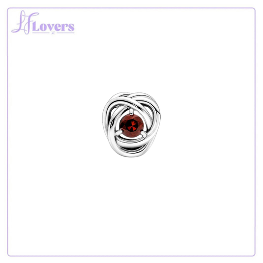 Pandora January Birthstone Eternity Circle Charm