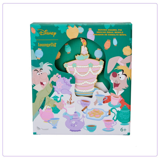 Loungefly Disney Alice in Wonderland Unbirthday Cake 3" Pin