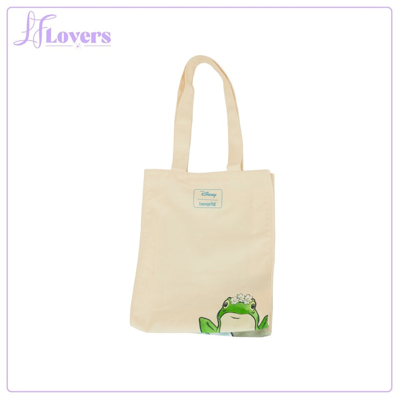 Load image into Gallery viewer, Loungefly Disney Lilo And Stitch Springtime Stitch Canvas Tote - PRE ORDER - LF Lovers
