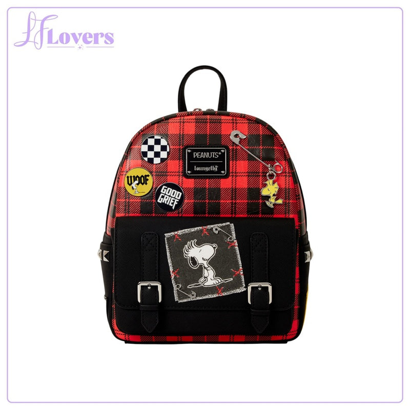 Load image into Gallery viewer, Loungefly Peanuts Snoopy Grunge Mini Backpack - Preorder
