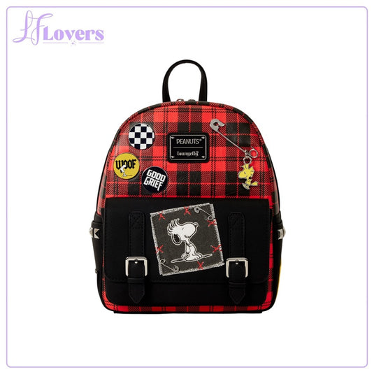 Loungefly Peanuts Snoopy Grunge Mini Backpack - Preorder