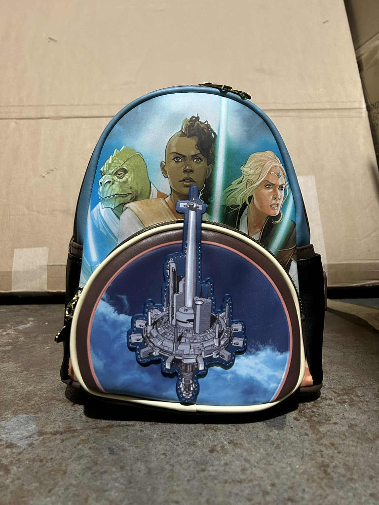 Load image into Gallery viewer, OUTLET - Loungefly Star Wars The High Republic Comic Cover Mini Backpack
