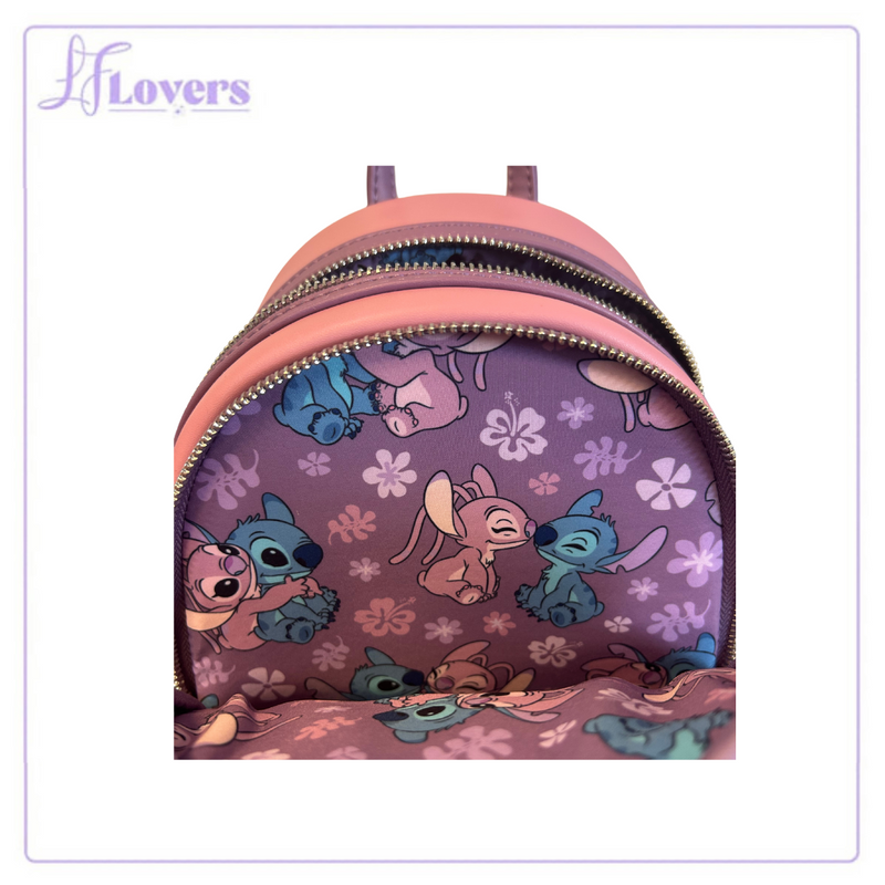 Load image into Gallery viewer, Loungefly Disney Lilo &amp; Stitch Angel Figural Mini Backpack - PRE ORDER
