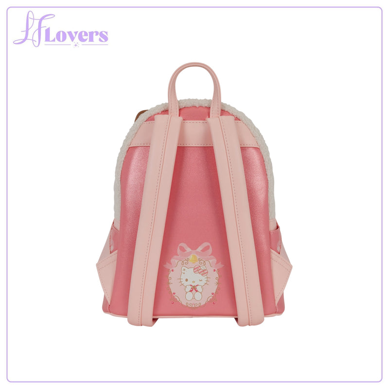 Load image into Gallery viewer, Loungefly Sanrio Hello Kitty Holiday Plush &amp; Glitter Cosplay Mini Backpack - Preorder - LF Lovers
