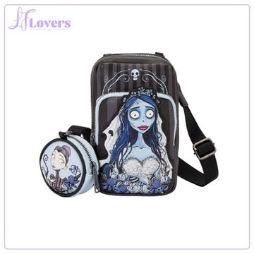Loungefly Warner Brothers Corpse Bride Crossbody Sling Bag - PRE ORDER