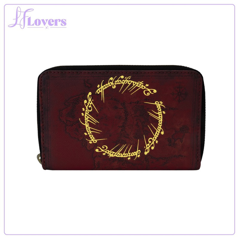 Load image into Gallery viewer, Loungefly Warner Brothers Lord of The Rings The One Ring Zip around Wallet - PRE ORDER - LF Lovers
