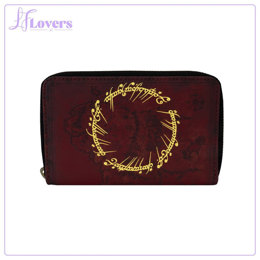 Loungefly Warner Brothers Lord of The Rings The One Ring Zip around Wallet - PRE ORDER - LF Lovers