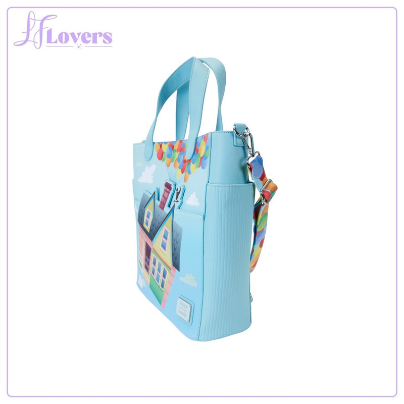 Load image into Gallery viewer, Loungefly Pixar Up 15th Anniversary Convertible Tote Bag - PRE ORDER - LF Lovers

