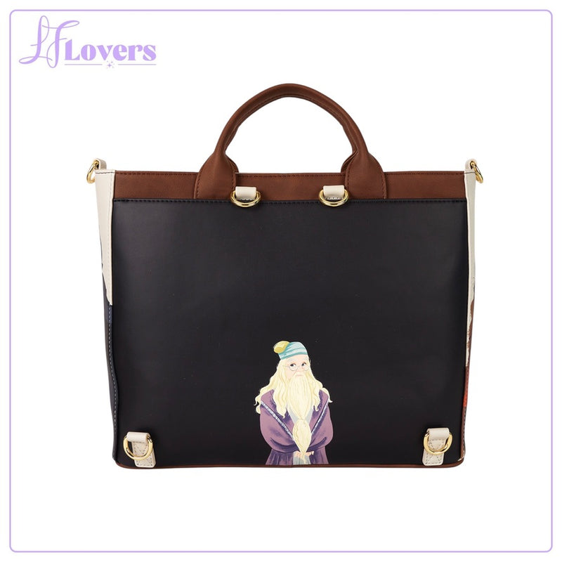 Load image into Gallery viewer, Loungefly Harry Potter Spring Convertible Tote Bag
