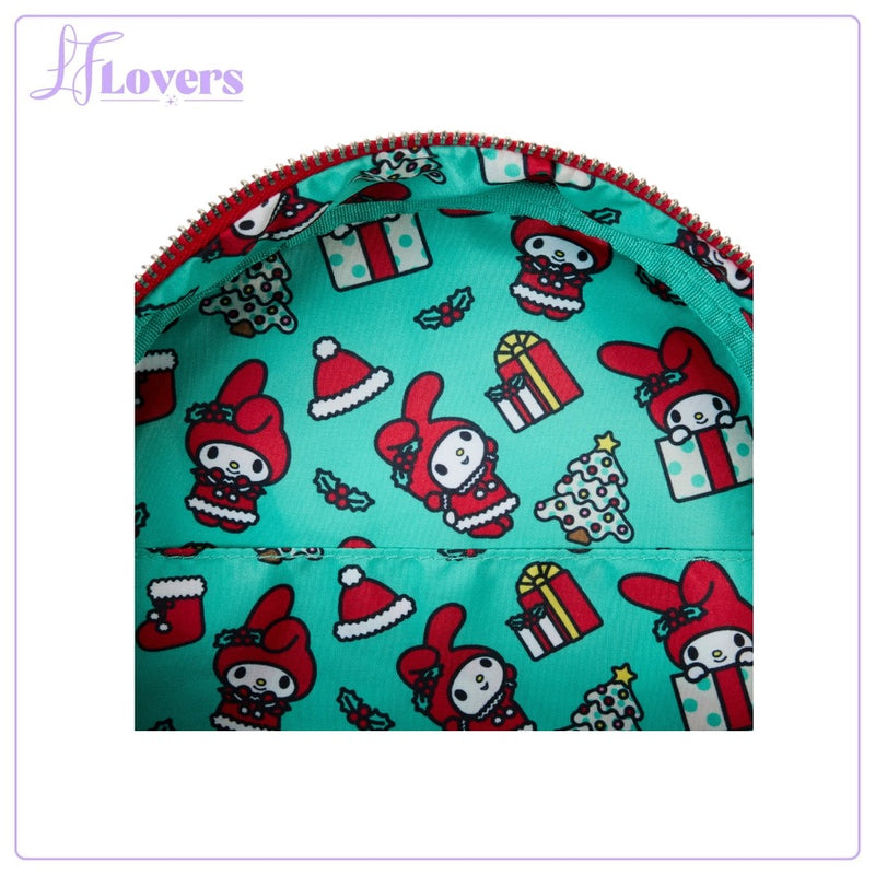 Load image into Gallery viewer, Loungefly Sanrio My Melody Winter Mini Backpack - LF Lovers
