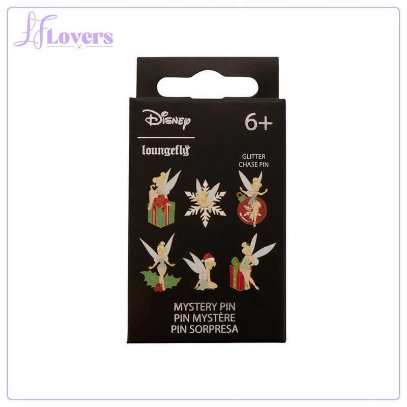 Load image into Gallery viewer, Loungefly Disney Tinkerbell Holiday Mystery Box Pins - PRE ORDER
