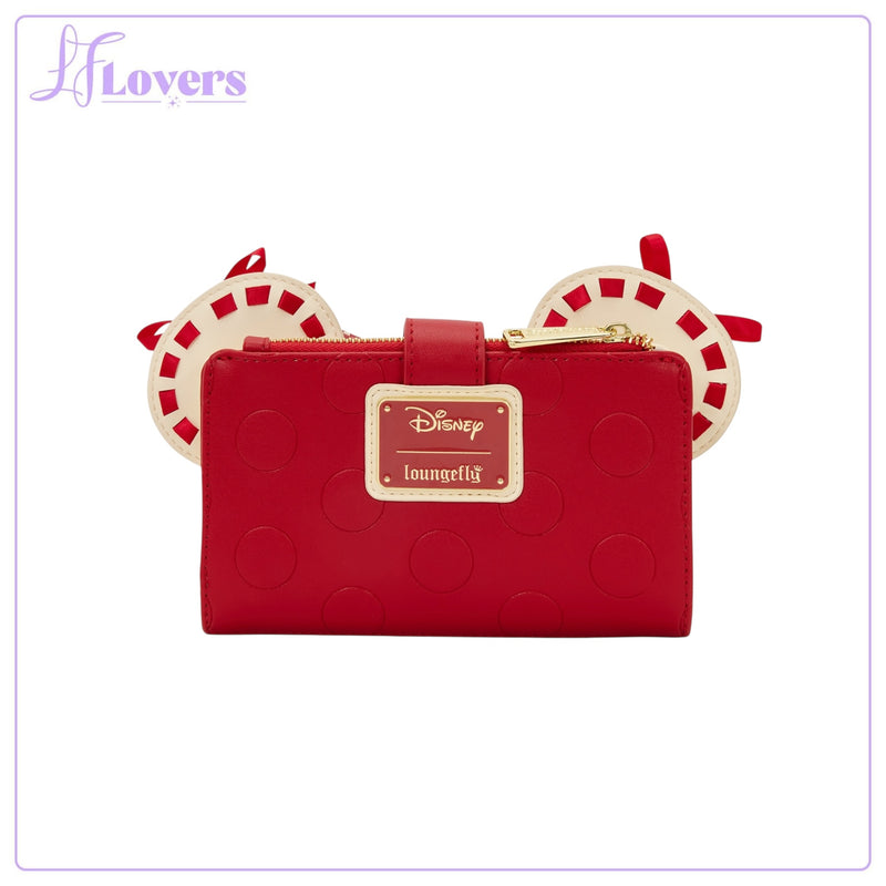 Load image into Gallery viewer, Loungefly Disney Minnie Mouse Rock The Dots Wallet - PRE ORDER
