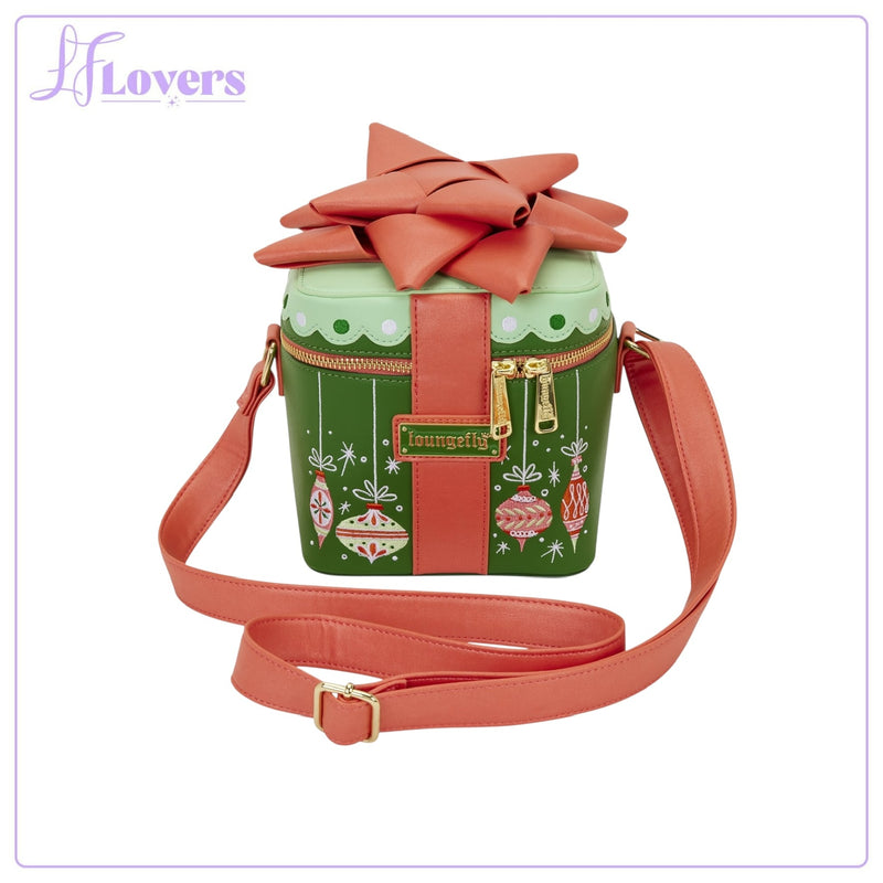 Load image into Gallery viewer, Loungefly Figural Holiday Gift Crossbody - PRE ORDER
