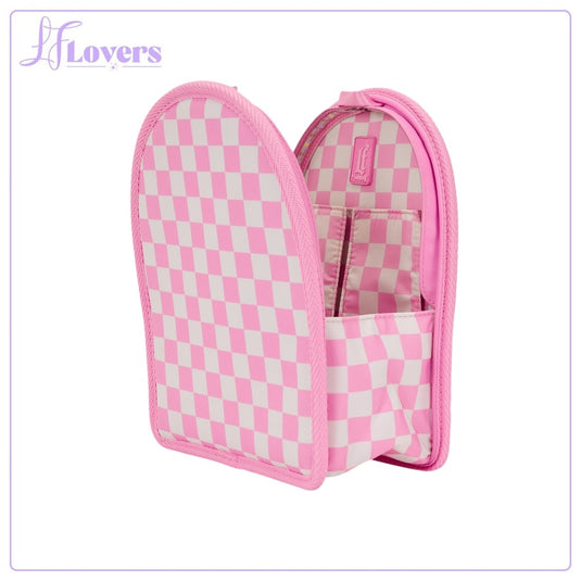 Loungefly Pink Checkerboard Light Up Mini Backpack Insert Organiser - PRE ORDER - LF Lovers